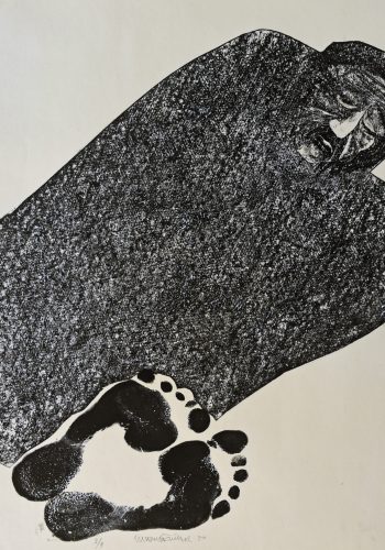 1969_Müdigkeit_Pappe_64x58 cm