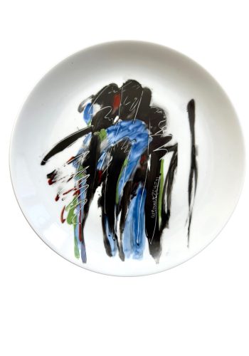 1991_Porzellan 1_D 25 cm