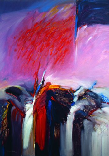 1994_Die Nacht_Öl auf Leinwand_200x150 cm