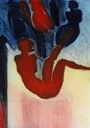 1995_Genuss der Zeit_Zaman Tadı_ Radierung_66x49 cm