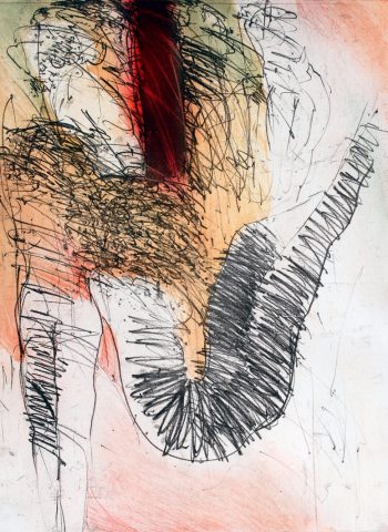 1996_Durcheinander_Karmakarışık_Radierung_70x51,5 cm
