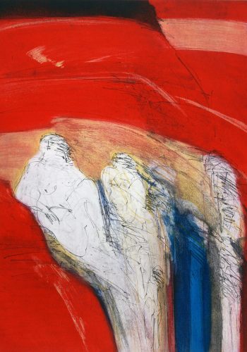 2001_ In der Hitze_Sıcakta_Radierung_70x49 cm