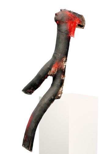 2002_Sonne geniessen_Holz_H 100 cm