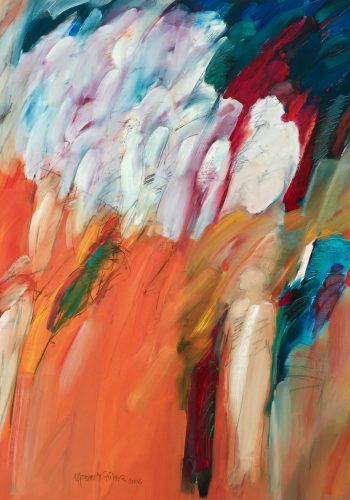 2006_Genuss der Hitze_Öl auf Leinwand_150x210 cm