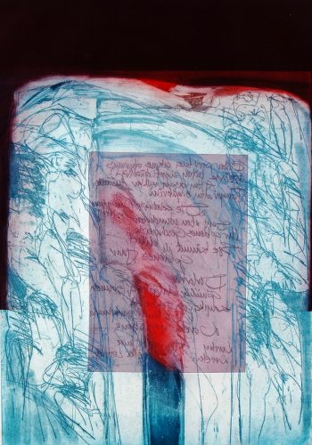 2013_Lorelei_Loreley_ Radierung_70x58,5 cm