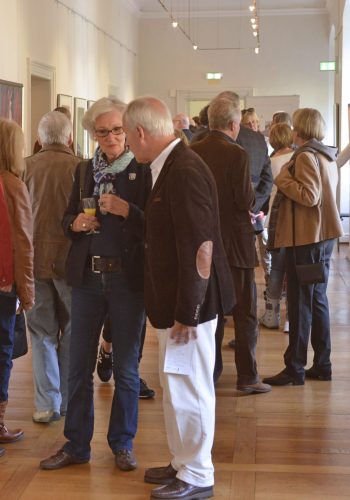 Vernissage Mehmet Güler, Im Rausch der Farben, Schloss Cappenbe