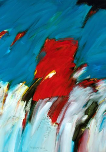2014_Am Strand_Öl auf Leinwand_200x250 cm