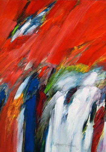 2017_Neugier, Öl auf Leinwand_90x150 cm
