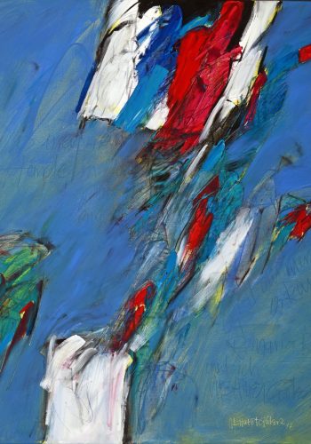2017_Was irren meine Hände_Öl auf Leinwand_90x80 cm
