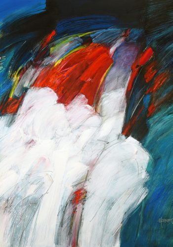 2018_Genuss des Tages_Öl auf Leinwand_100x150 cm