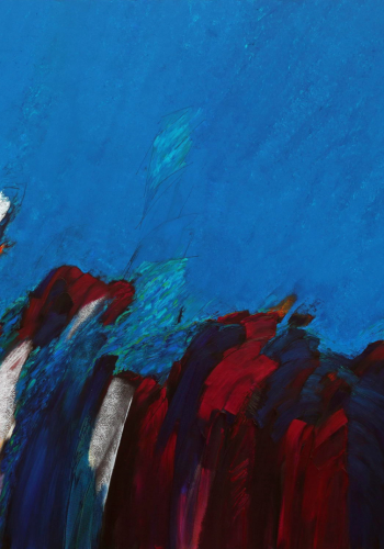 2019_Goethe und ich_Öl auf Leinwand_250x600 cm
