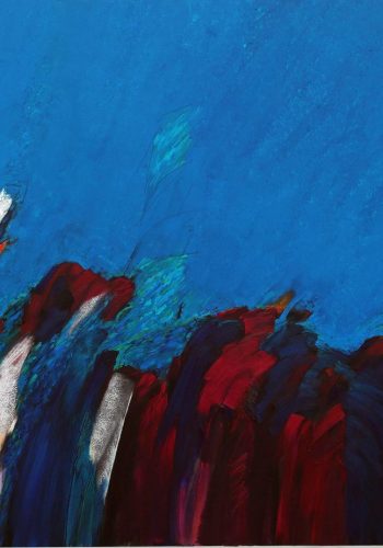 2019_Goethe und ich_Öl auf Leinwand_250x600 cm