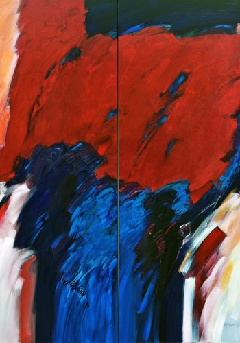 2019_Rilke und ich_Öl auf Leinwand_250x400 cm