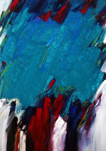 2020_Heine und ich_Öl auf Leinwand_140x160 cm