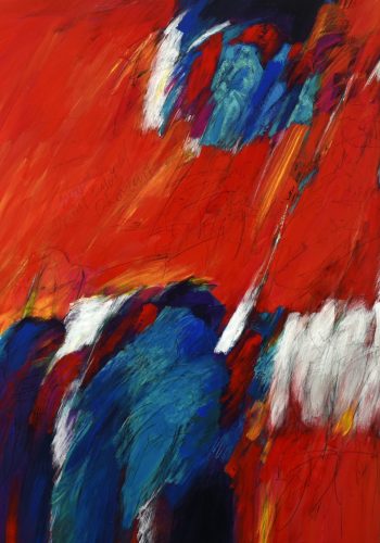 2022_Sinnig zwischen den Welten_Öl auf Leinwand_100x120 cm