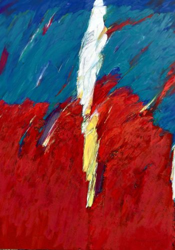 2026_ Genuss der Hitze_Sıcak Tadı_2026_Öl auf Leinwand_120x90 cm